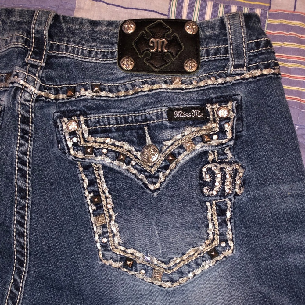 Miss Me Jeans Boot Cut Size 34 PETITE